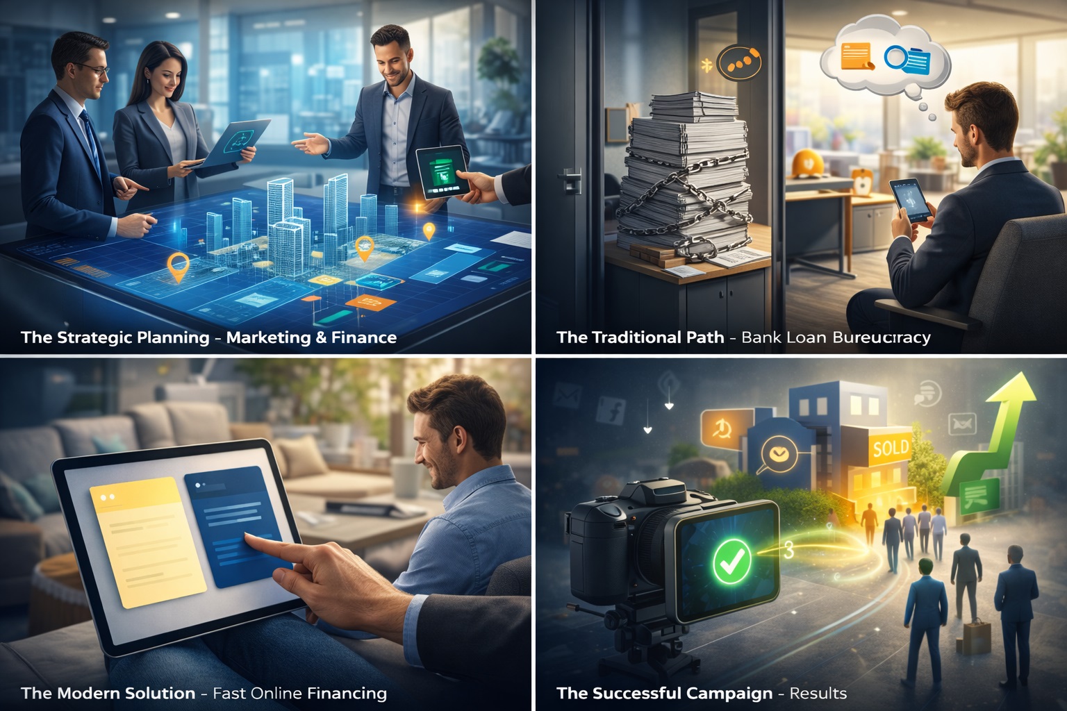 Где взять деньги: способы финансирования маркетинговой кампании строительной фирмы