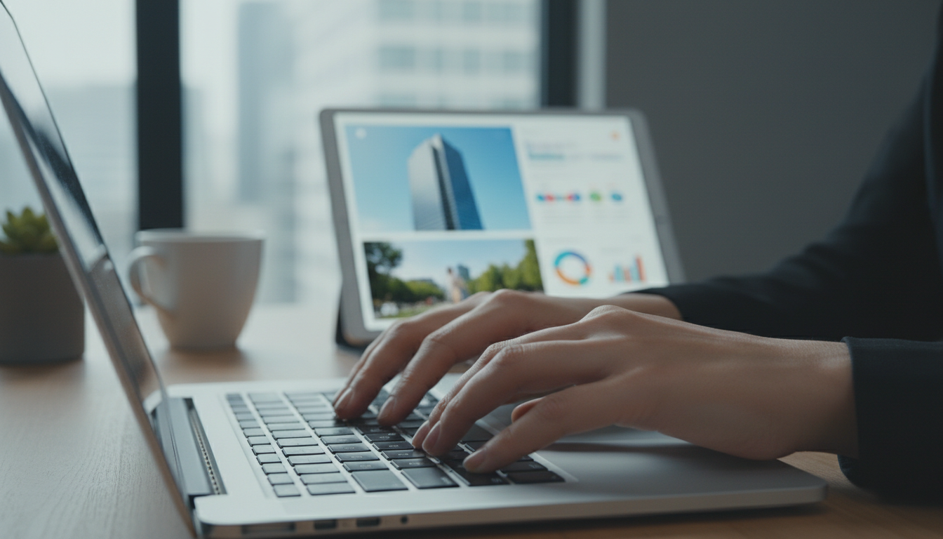 Создание контента для социальных сетей строительной компании.