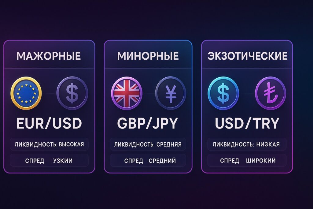 Типы валютных пар